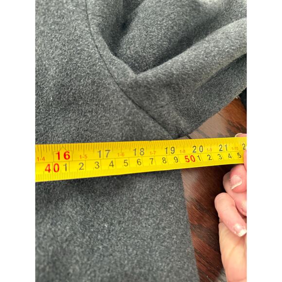 Vintage Preston & York Women's Gray Wool Blend Coat size 8 - Picture 8 of 8
